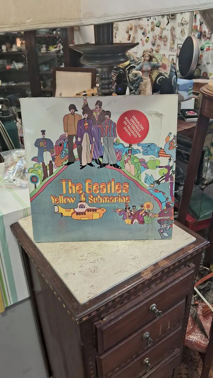 vinil Yellow Submarine dos Beatles,