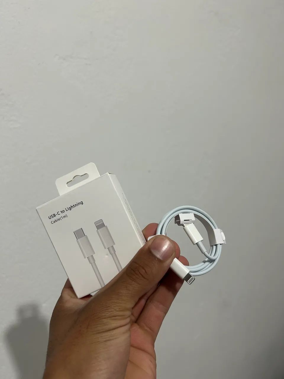 Cabo Apple USB-C para Lightning (1m) - Na Caixa - Foto 2