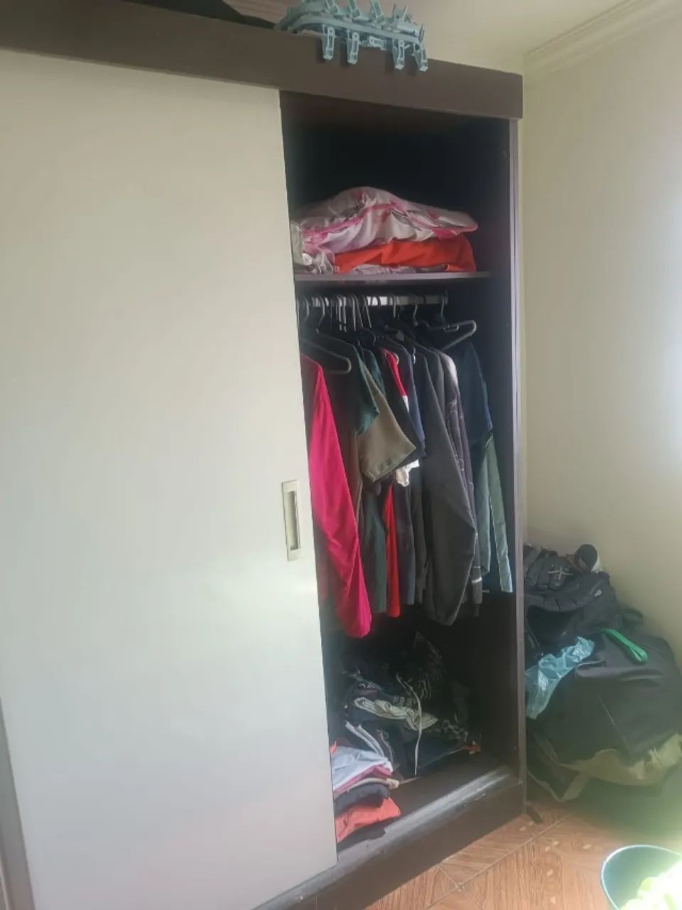 Guarda roupa casal com espelho grande  - Foto 4