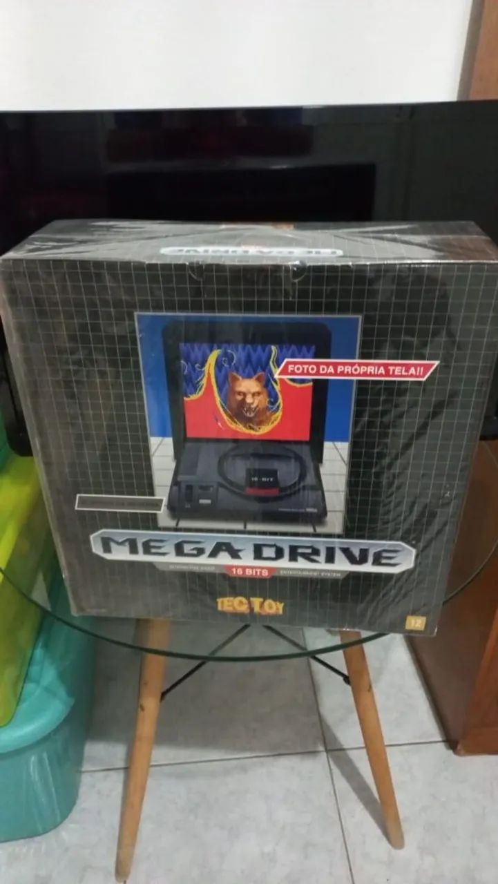 Mega Drive 2017 Tectoy Na caixa 