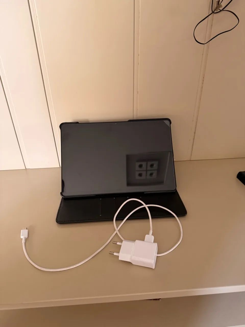 tab A9+ samsung com capinha e carregador  - Foto 4