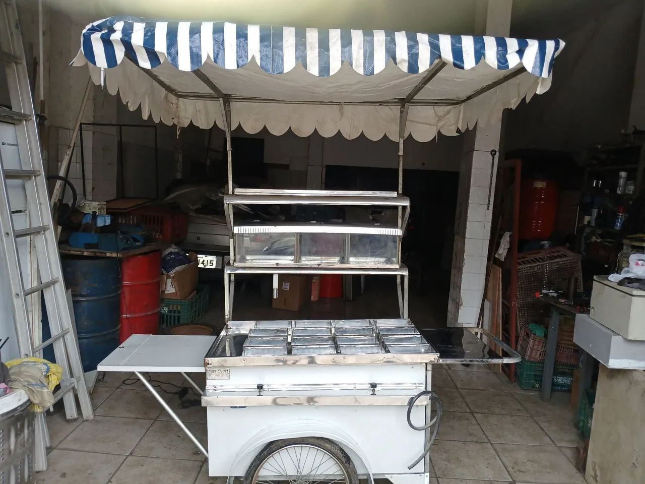 Carrinho pra lanche
