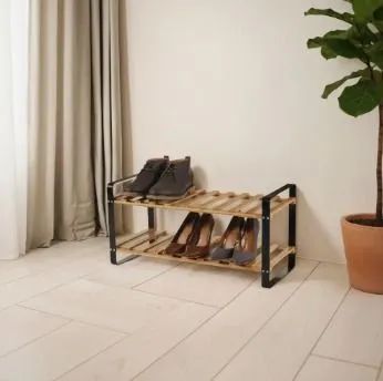 Sapateira de bambu - Foto 4