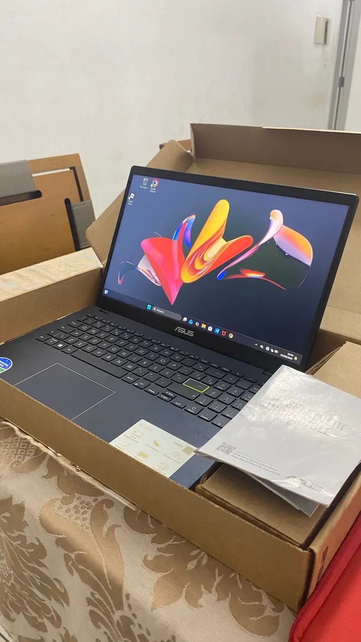 NOTEBOOK ASUS NA CAIXA COM NOTA FISCAL 