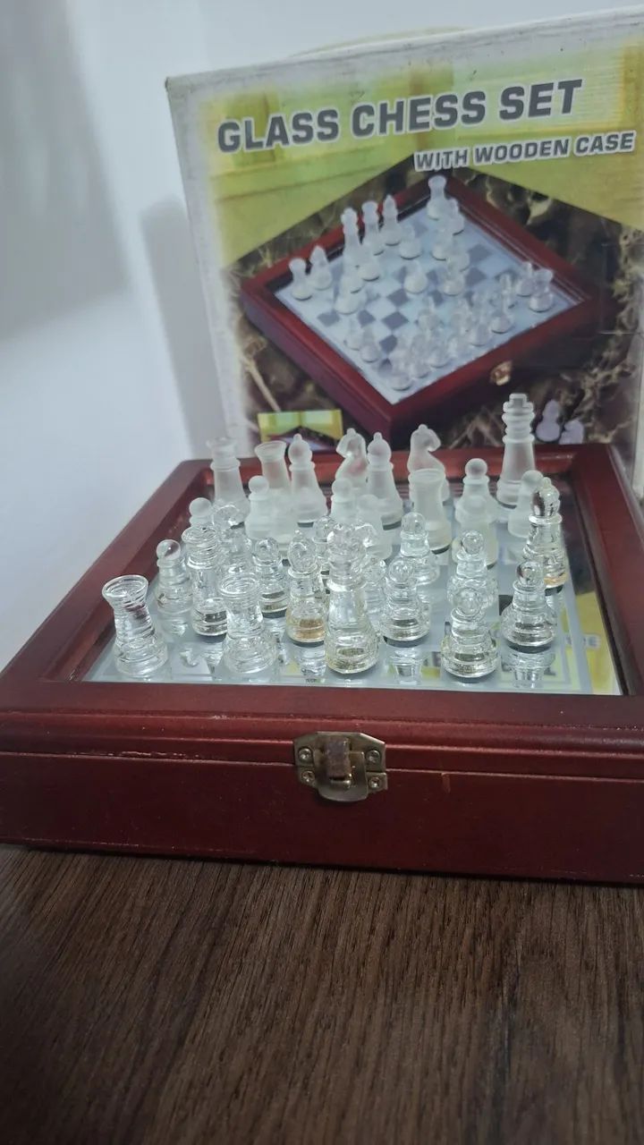 Xadrez Vidro  - Foto 2