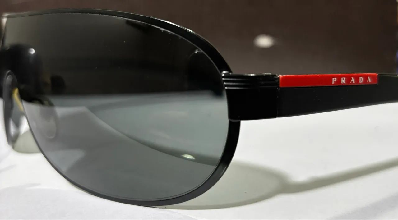 Óculos de Sol Prada Linea Rossa Original - SPS 53I (SPS 531) - Foto 2