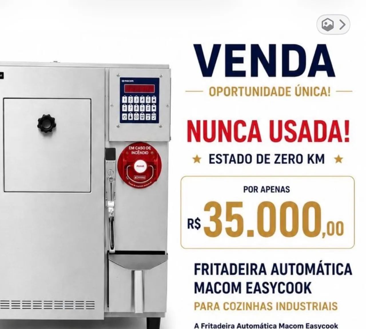 FRITADEIRA MACOM EASYCOOK NOVA