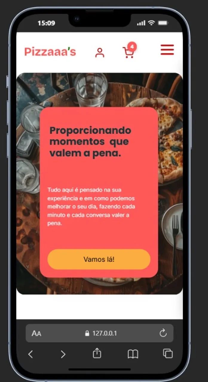 Site de pizzaria pronto e responsivo - Foto 2