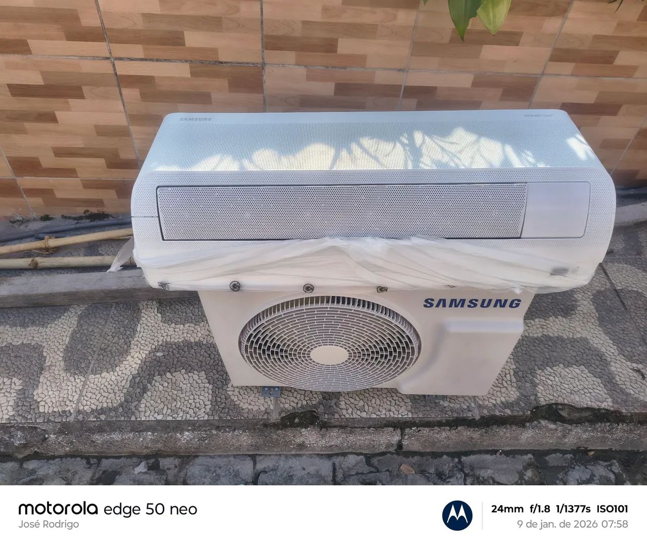 Ar condicionado 12 mil BTUs entrego instalado 