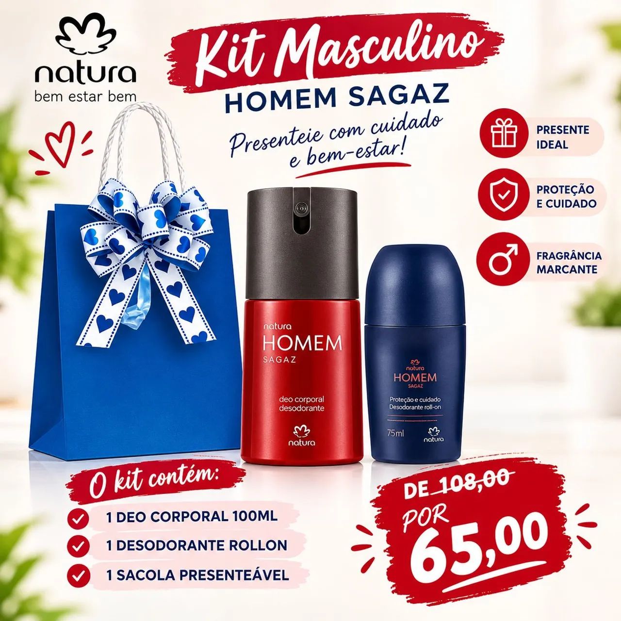 Kits Masculinos Natura  - Foto 2