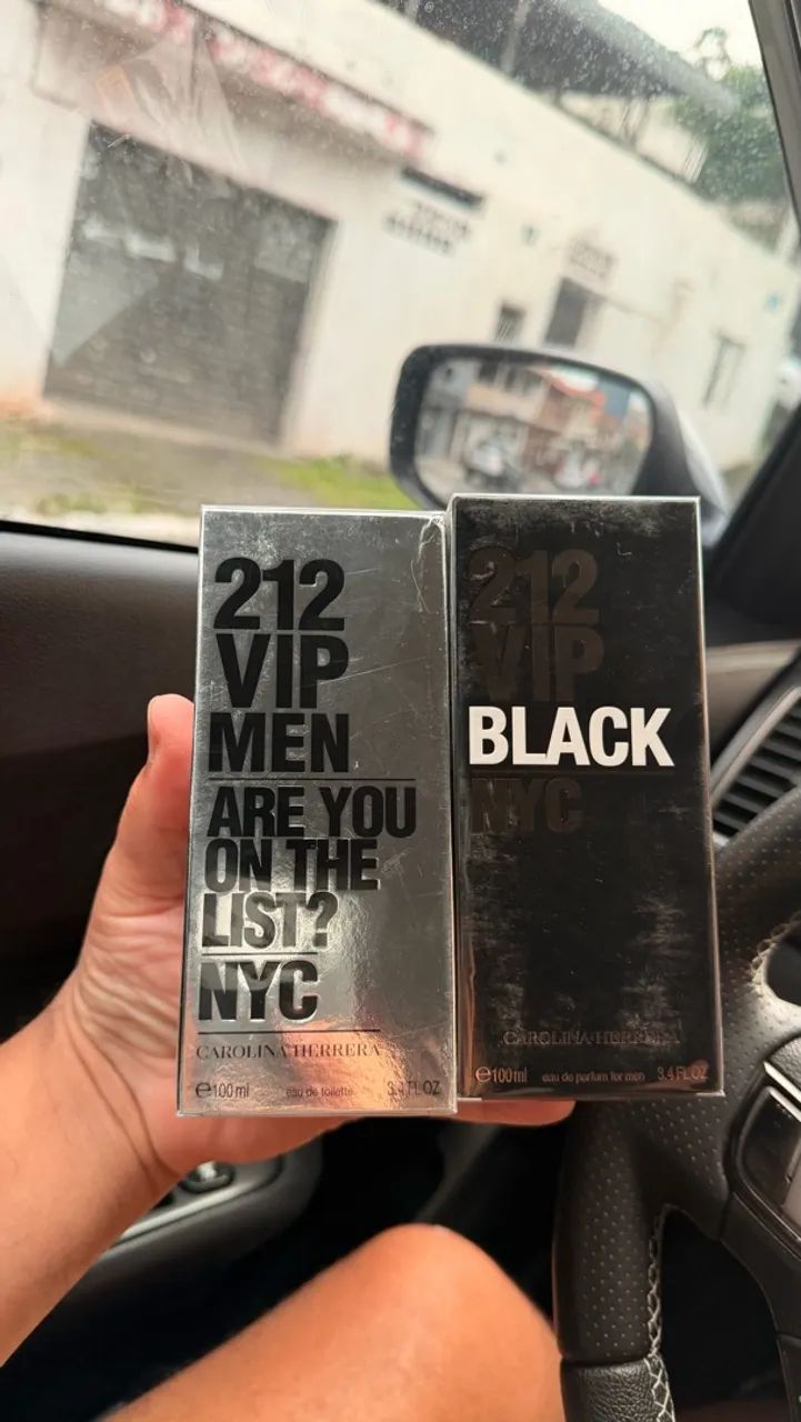 212 vip e 212 vip black 100ml  - Foto 3