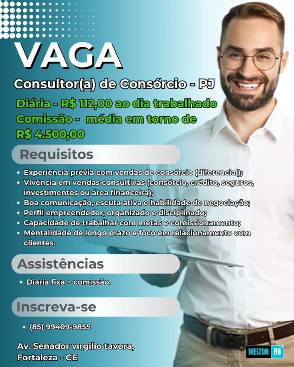 CONSULTOR(A) DE CONSÓRCIO - PJ