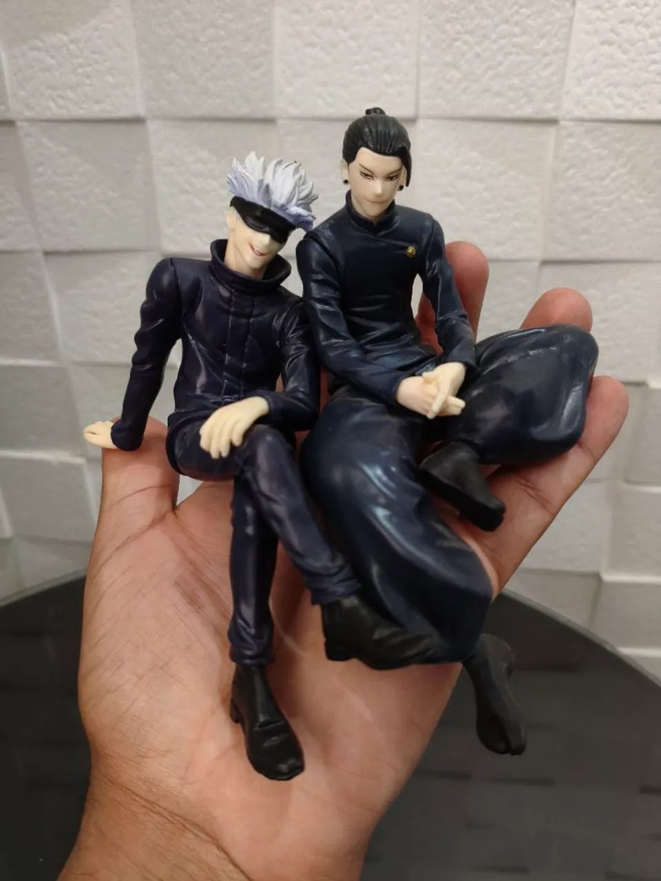 Action Figure Gojo e Geto Jujutsu Kaisen