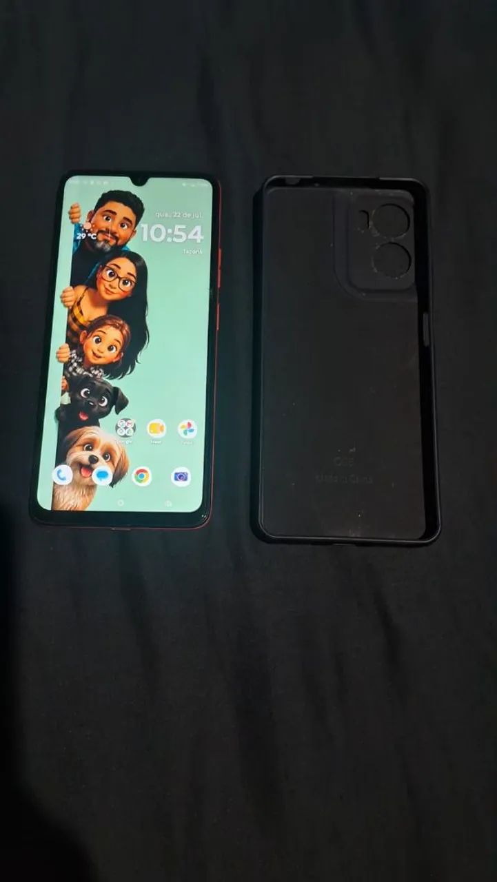 Moto G06 Laranja - Com Nota Fiscal - Foto 2