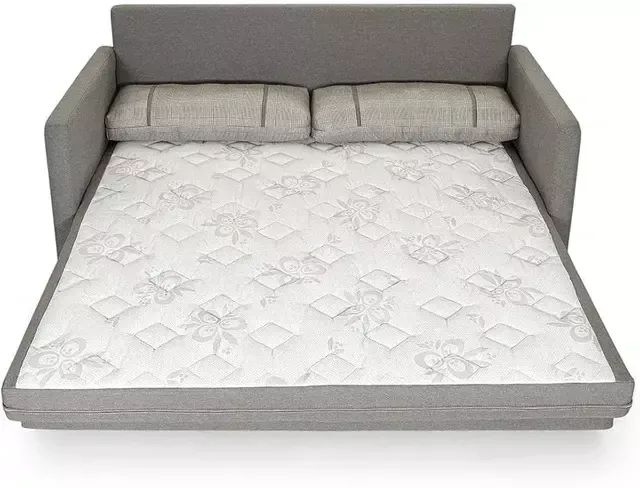Sofá Cama Herval Versátil Queen 1,76M - Linho cinza - Foto 2