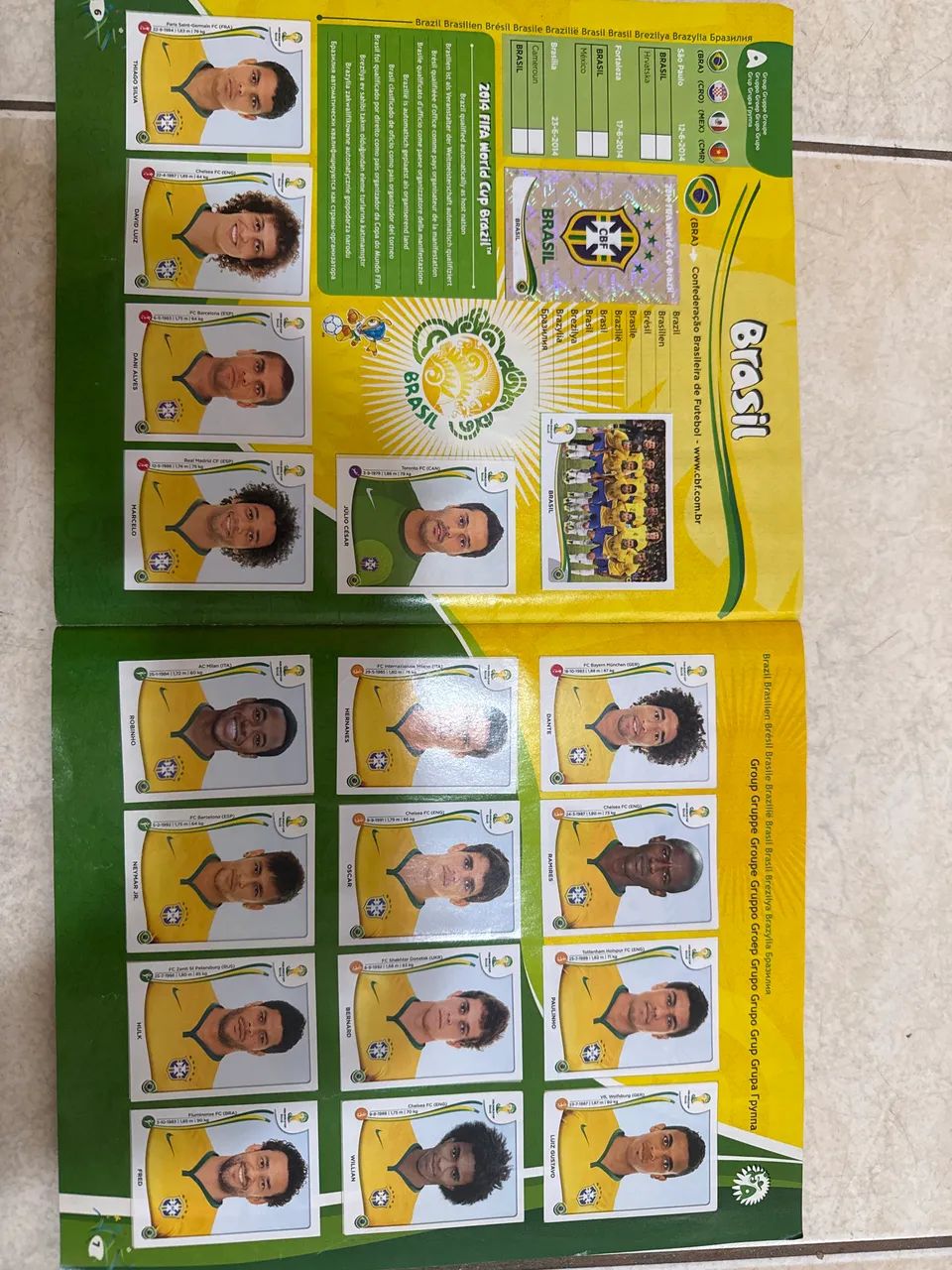 Álbum da copa do mundo 2014 completo - Foto 4
