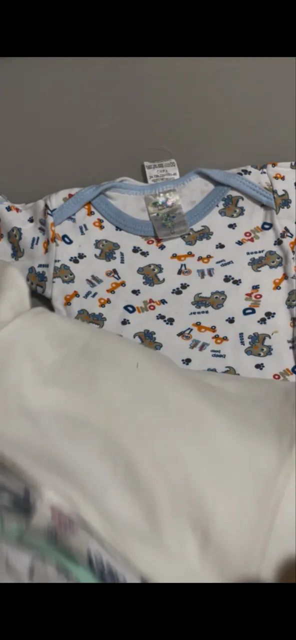Roupinha de bebê menino 