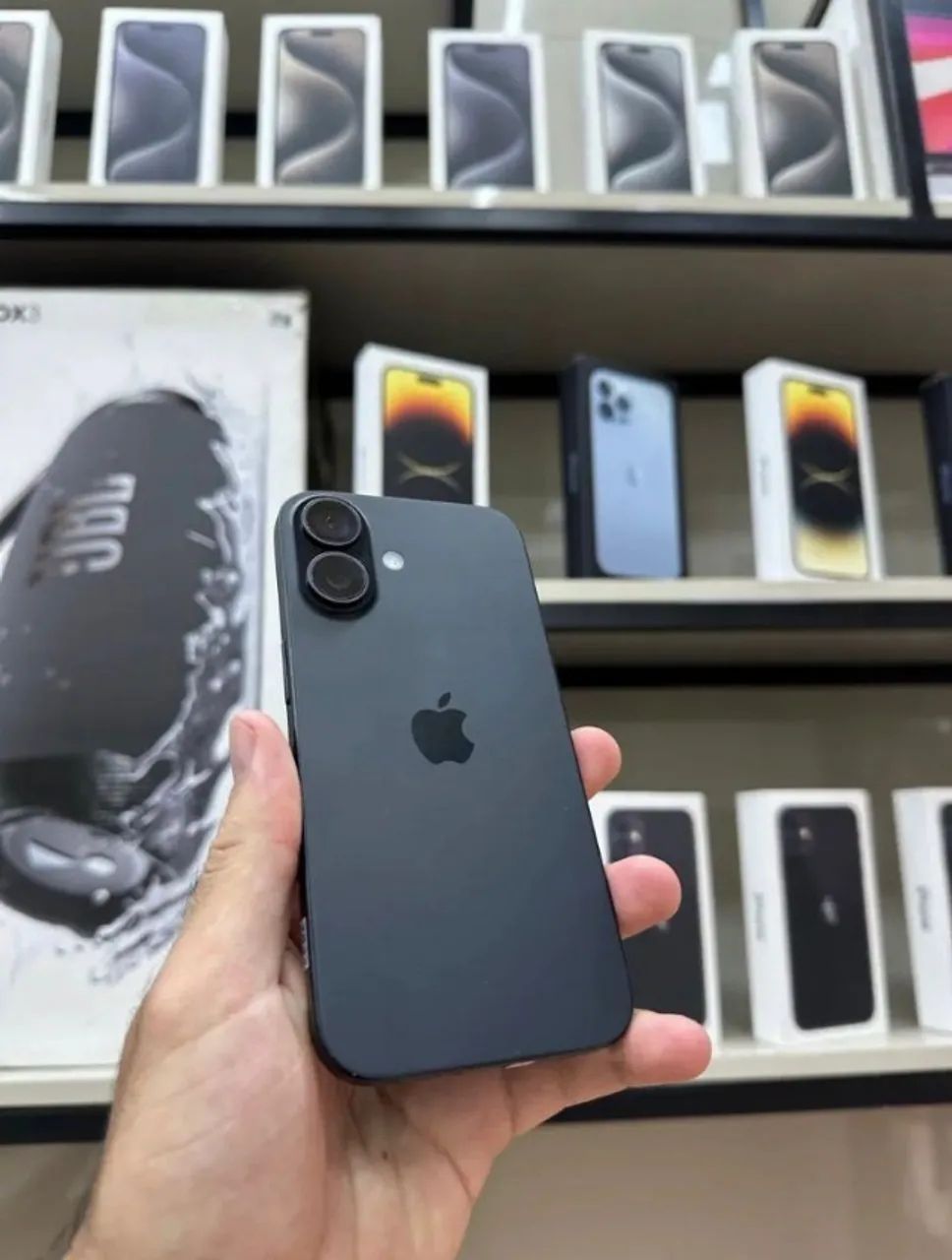 IPHONE 16 128 GB SEMI NOVOS PRETO COM GARANTIA