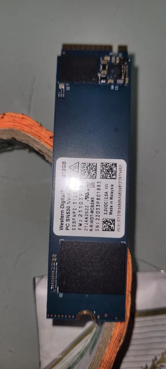 Ssd nvme 512 gb