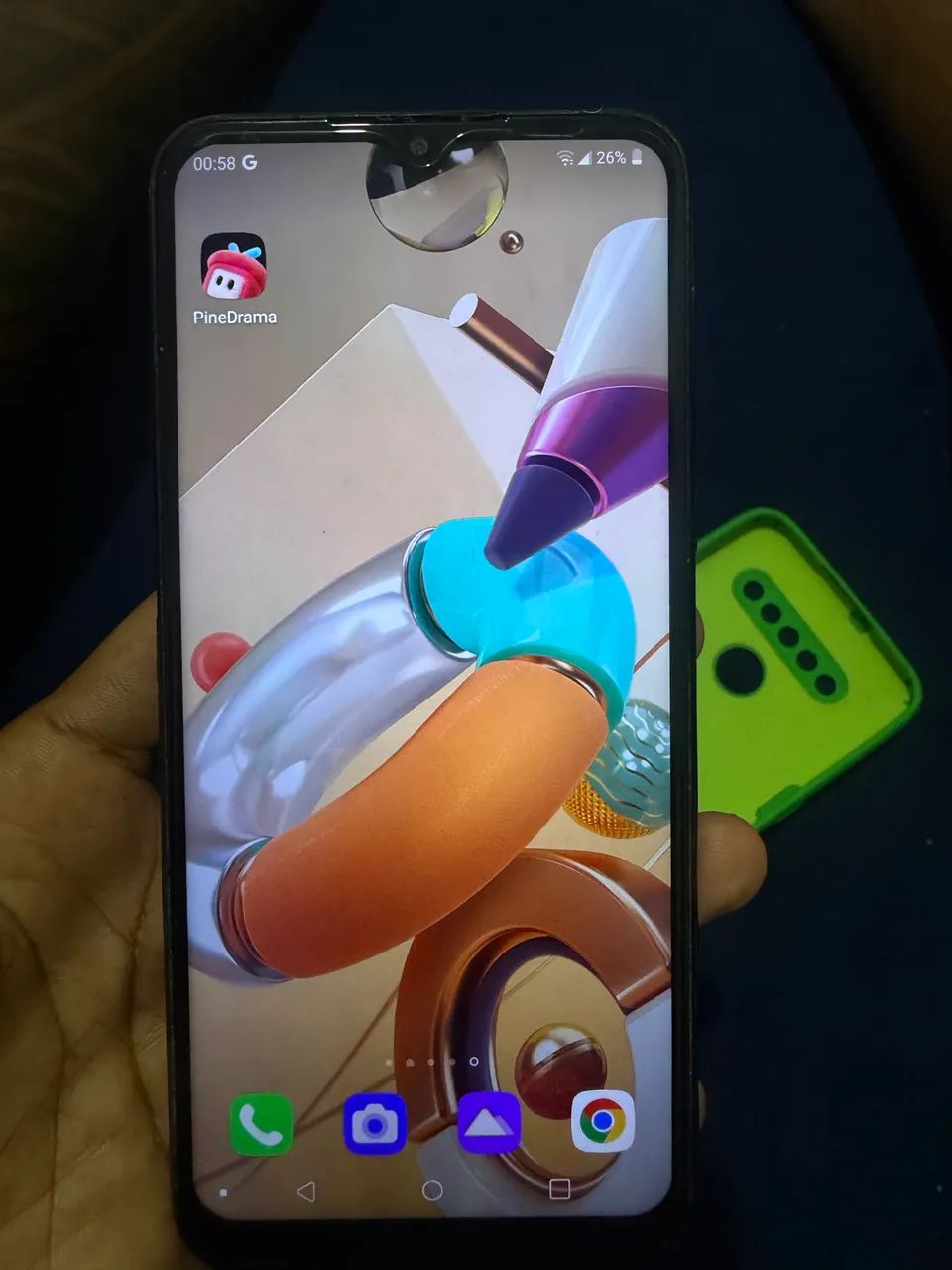 CELULAR LG K41s FUNCIONANDO TUDO PERFEITAMENTE  - Foto 4