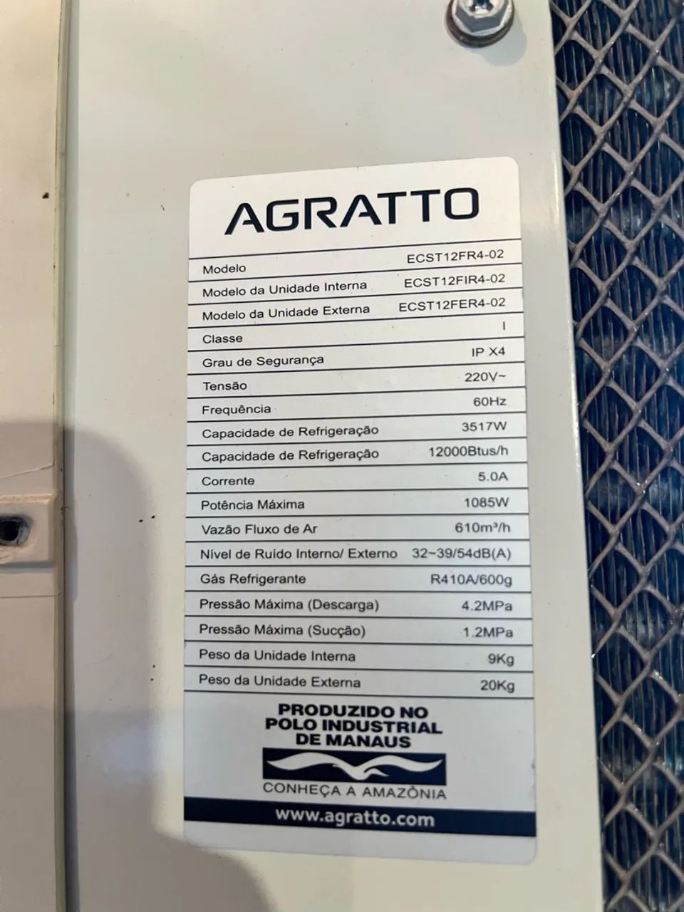 Ar condicionado split 12 mil btus - Foto 3