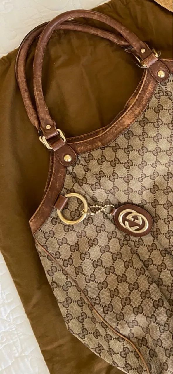 Bolsa Gucci monograma - Foto 4