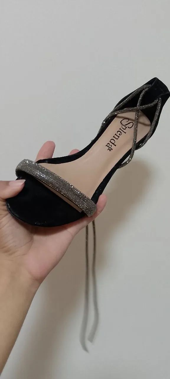 Sandália salto médio  - Foto 2