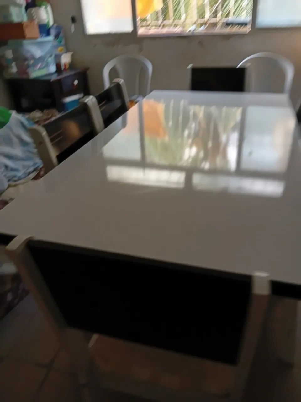 Mesa de jantar com 6 cadeiras 64985887906947120