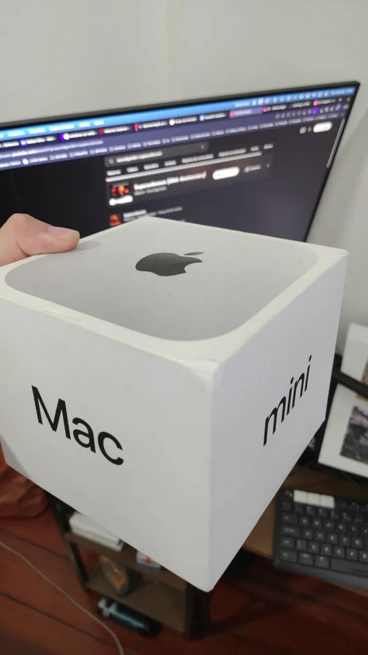 Mac Mini M4 16gb RAM / 256gb SSD garantia até abril/2027