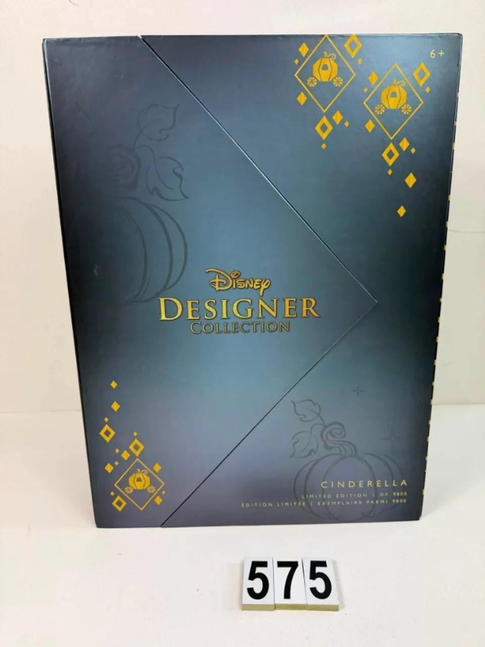 CINDERELLA DISNEY DESIGNER COLLECTION EDICAO LIMITADA 1 DE 9.800 - Foto 4