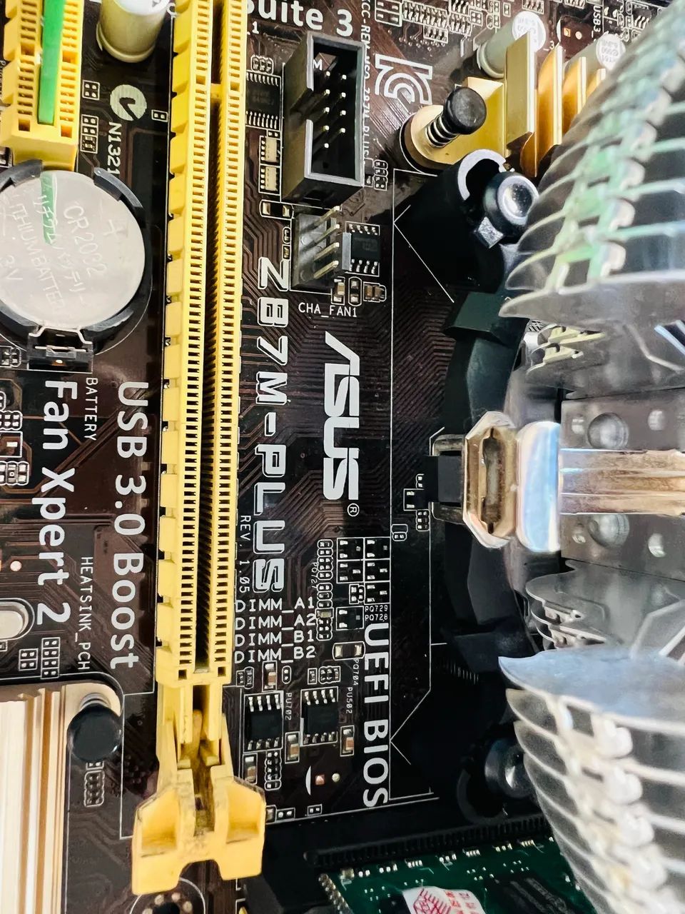 Placa Mãe Asus Z87M - Plus com processador e memória - Foto 2