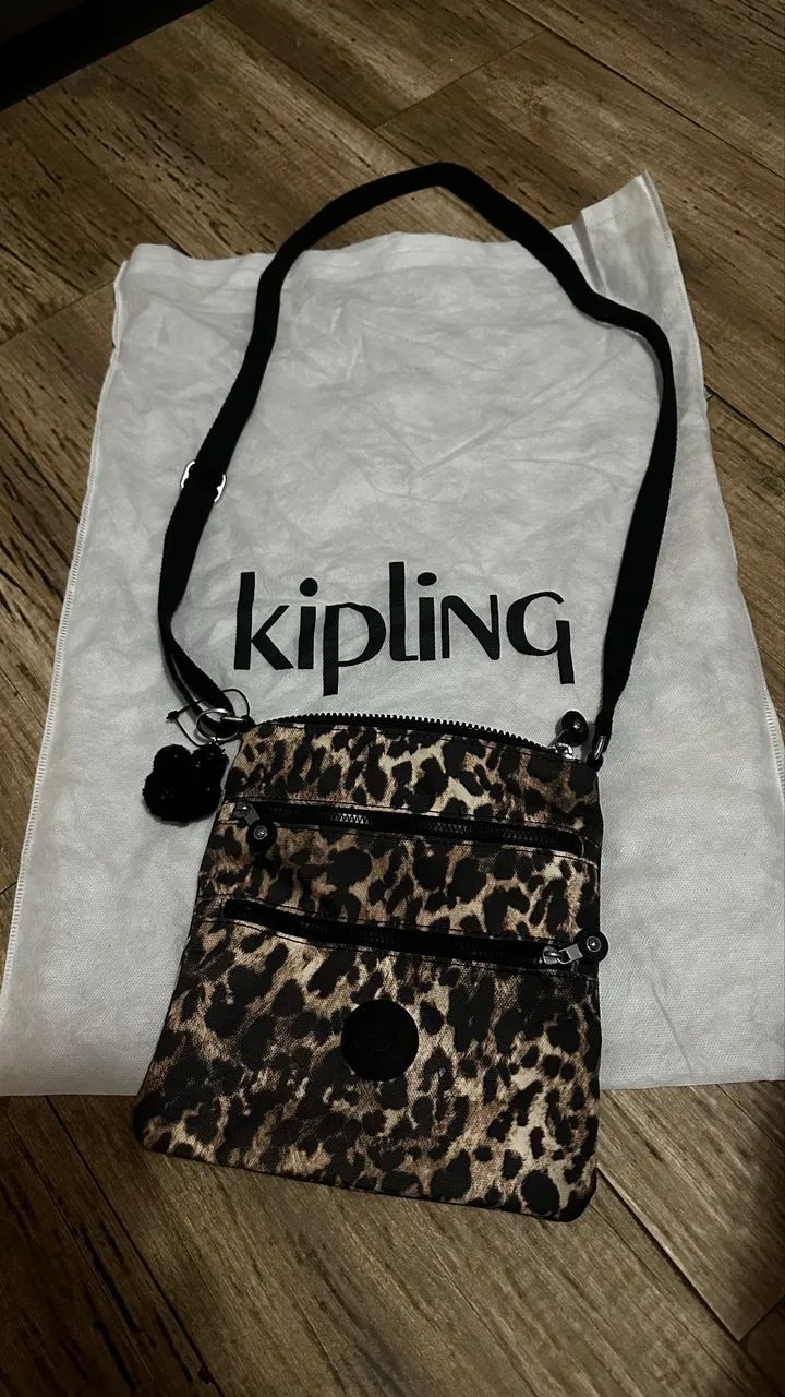 Bolsa Kipling Original Leopard 