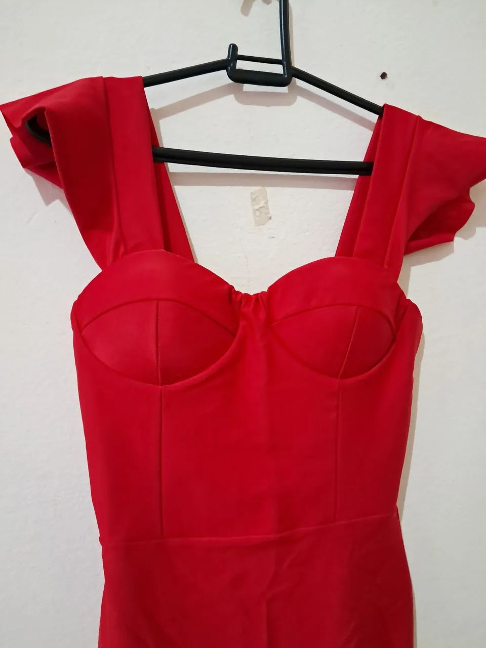 Vestido Vermelho Elegante com Bojo - Foto 3