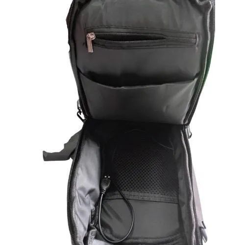 Bolsa Transversal Impermeável com Cadeado Antifurto e Cabo USB - Foto 2