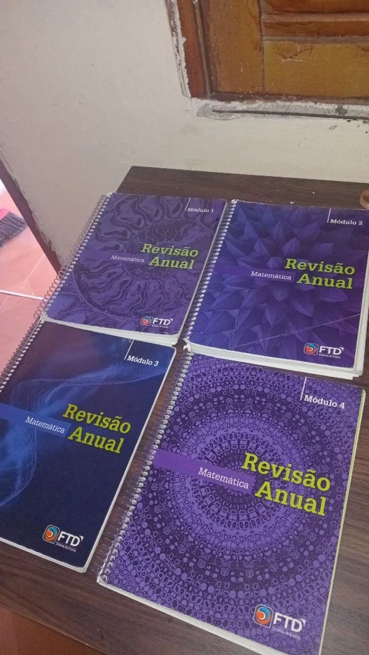 kit 4 livros ftd matemática