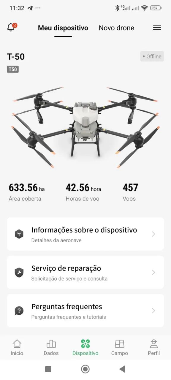 Drone DJI AGRAS T50  - Foto 2