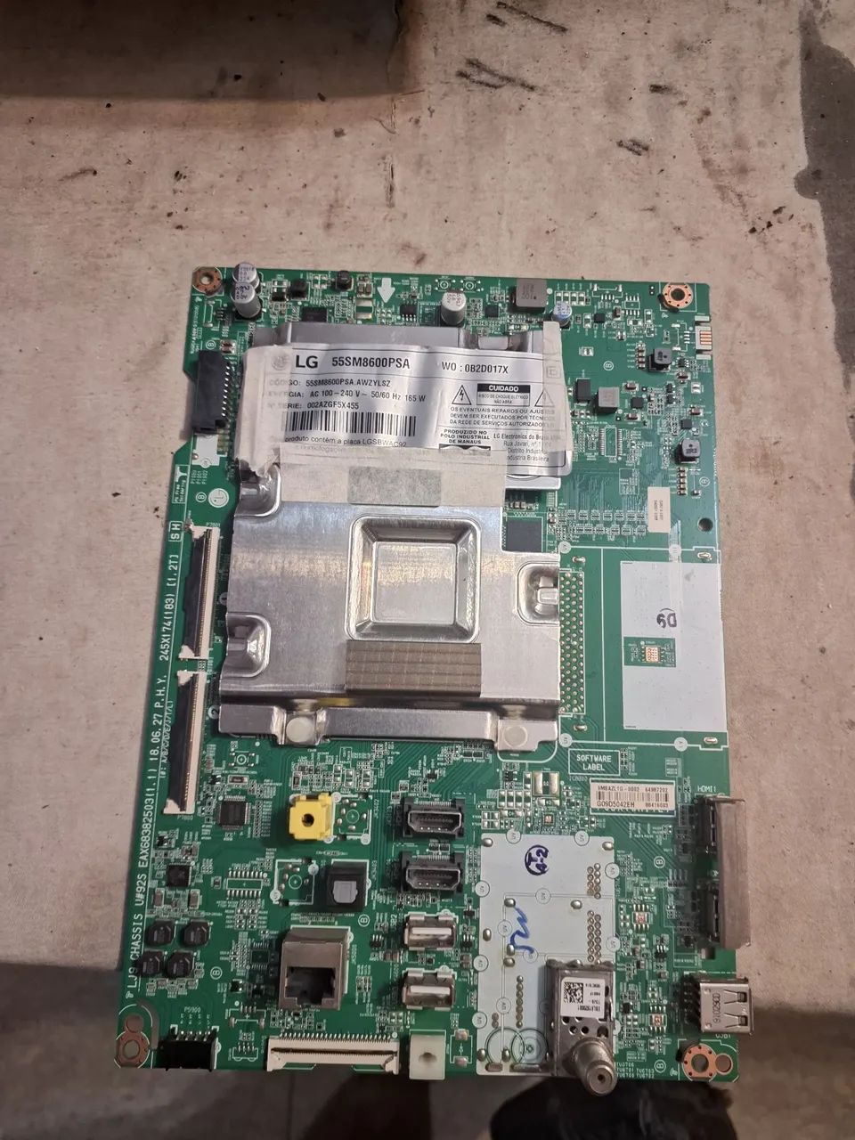 Placa Principal lg 55sm8600psa