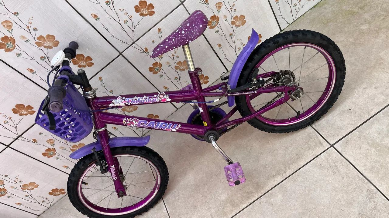 Bicicleta feminina infantil  - Foto 4