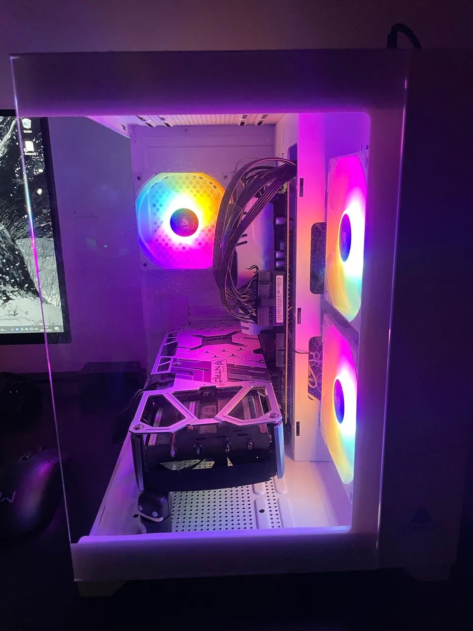 PC GAMER COMPLETO R5 5500 8gb RAM 256gb e RX 5700XT + PERIFÉRICOS - Foto 3