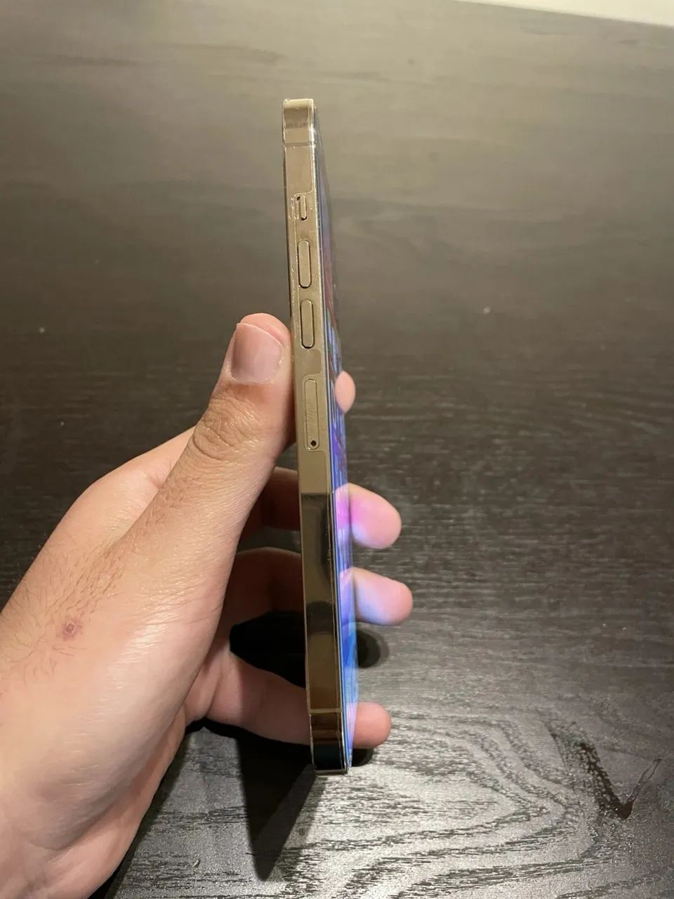 IPHONE 13 PRO MAX GOLD 128GB COM NOTA - Foto 2