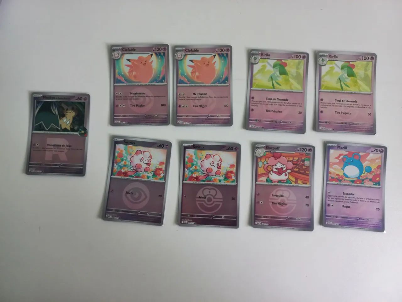 Cartas pokemon reverse foil heróis excelcios  - Foto 2