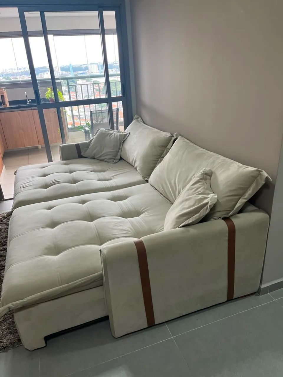 Sofá Retrátil e Reclinável - 2,40 m (2 lugares) - Foto 3