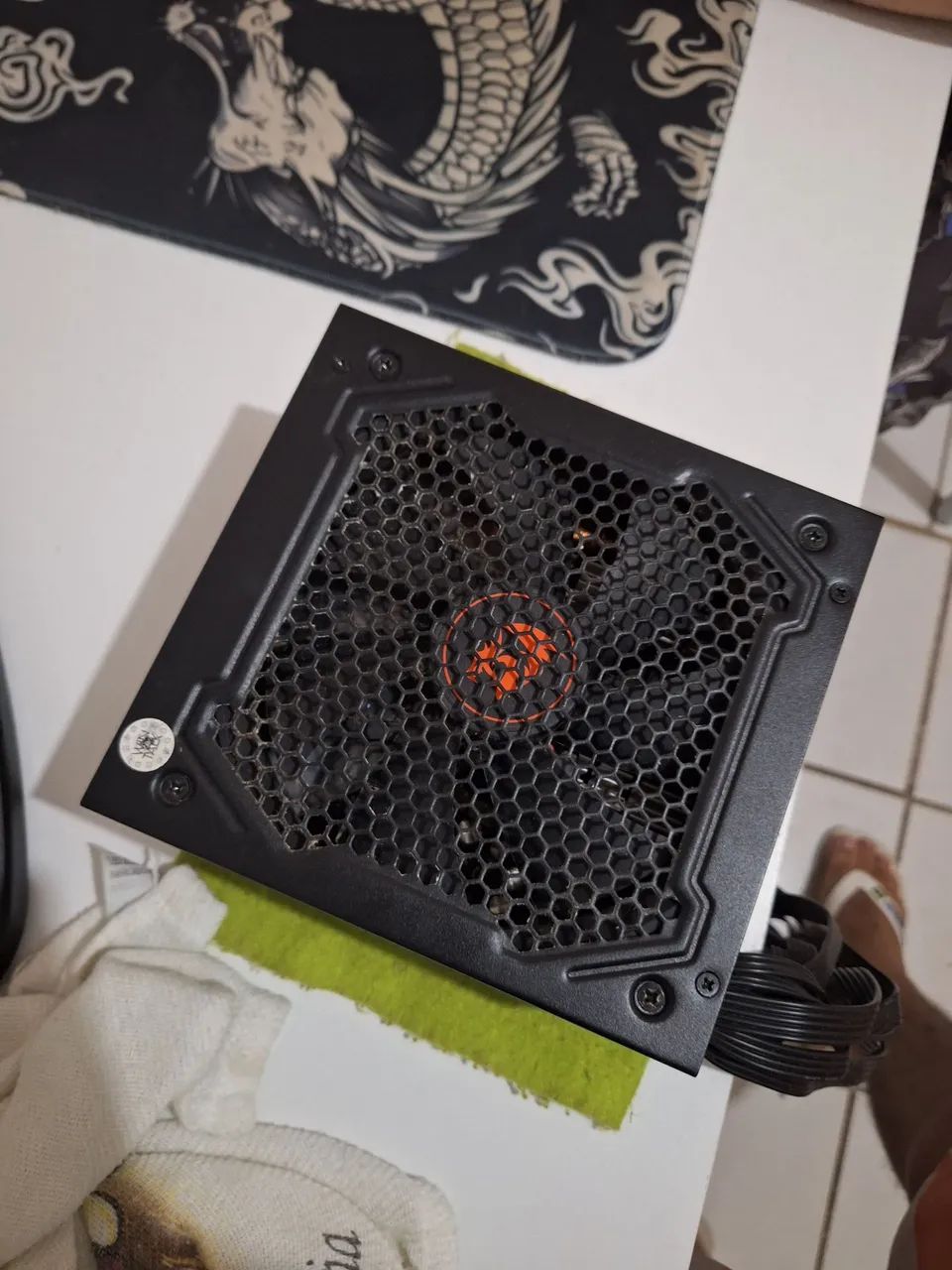 Fonte redragon 500watts plus 80 bronze