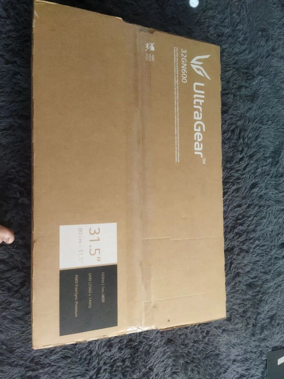 Monitor 2K 165 Hz 32 polegadas HDR10 troco em um 4K do mesmo tamanho - Foto 4
