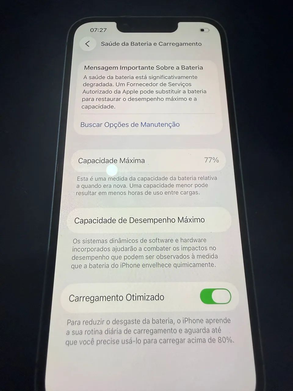 iphone 14 128gb 77% Bateria