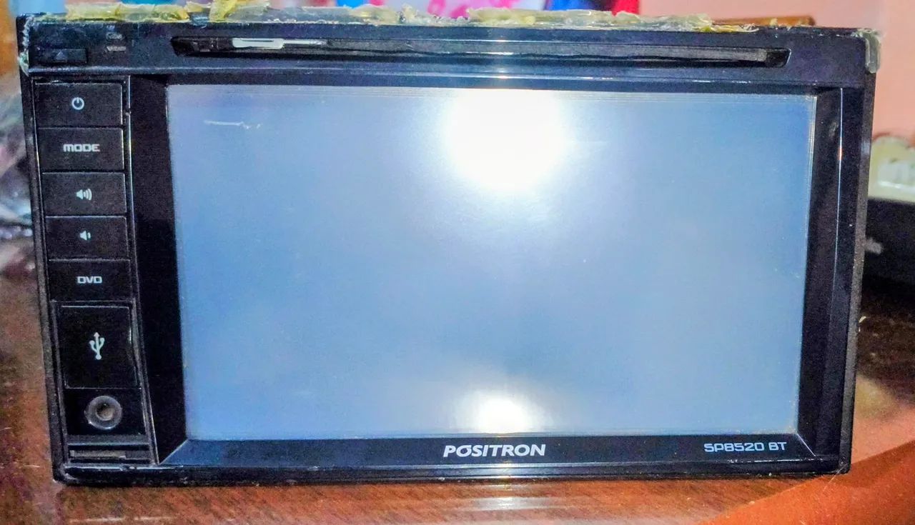 Central Multimídia 2 DIN Pósitron SP8520 BT - Bluetooth / DVD / USB