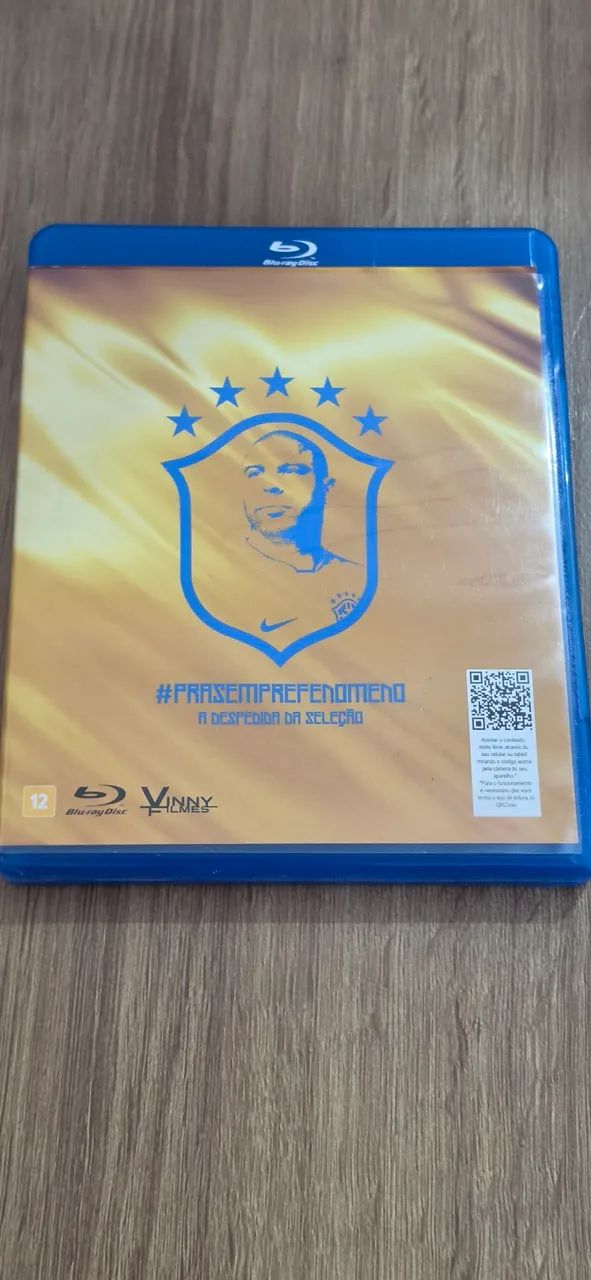 Kit Blu-ray Pra Sempre Fenômeno (Ronaldo) + DVD Coração Valente (Mel Gibson) - Foto 4