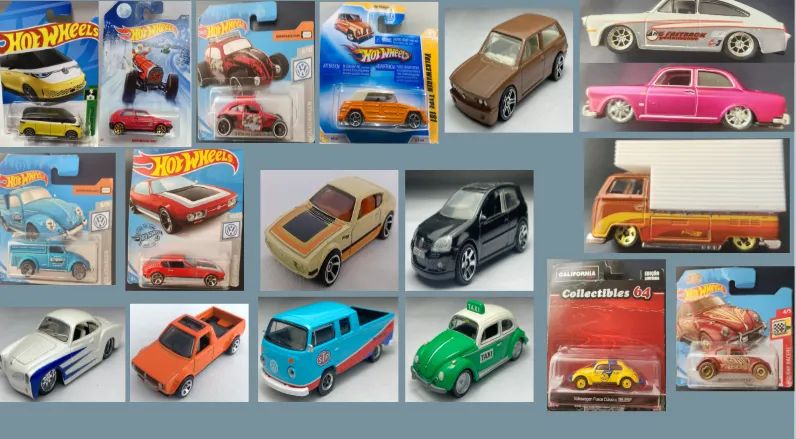 Coleção Hot Wheels Volkswagen