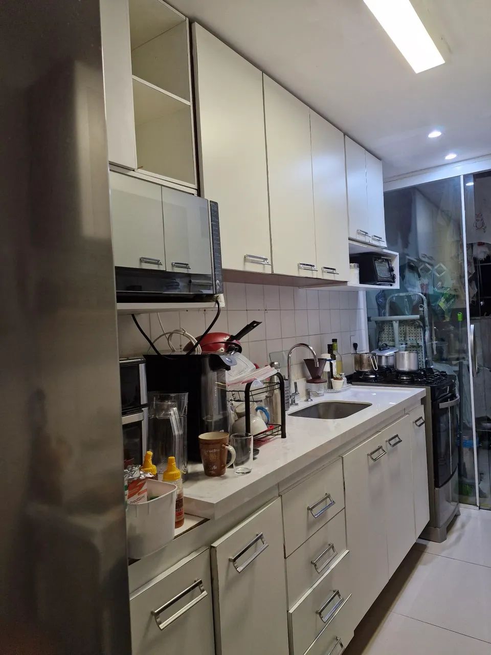 Armários de cozinha em madeira e fórmica  - Foto 4