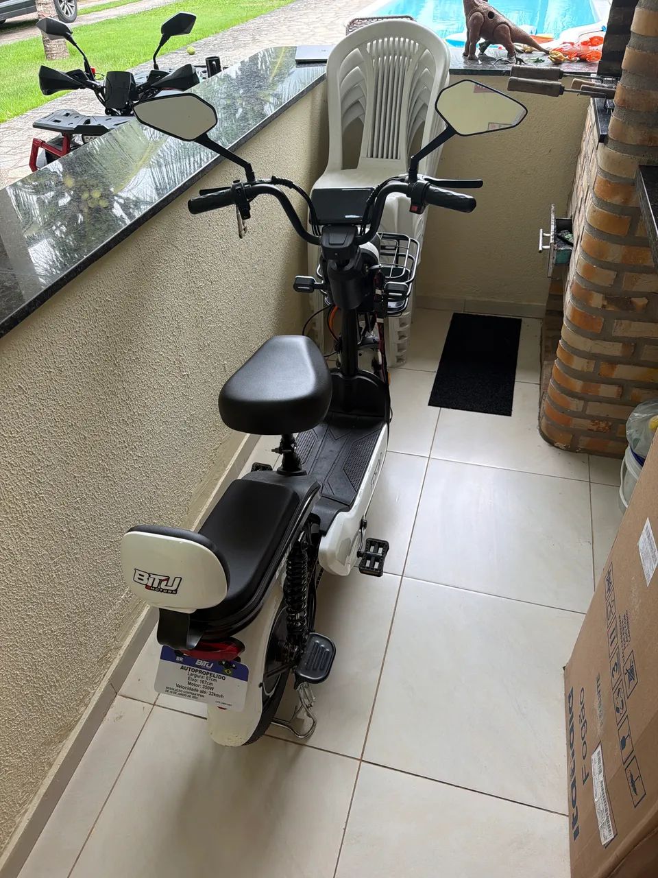 BICICLETA ELÉTRICA BITU NOVA
